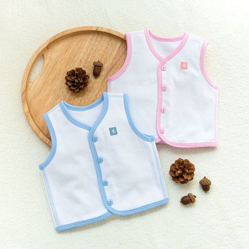 Áó Gile Trơn MIOMIO, Form Ôm, Mom Muốn Trừ Hao Thì Tăng Thêm 1 Size (Từ 0-24 tháng) Cho Bé Trai Bé Gái ,Interlock Cotton