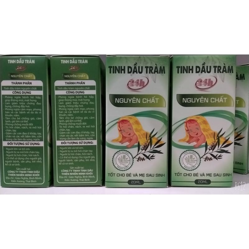 Tinh dầu tràm 24h 20ml