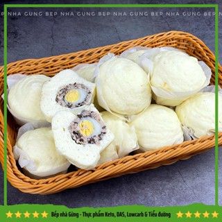 <HỎA TỐC> Bánh bao hấp - For Keto, DAS, Lowcarb, Eatclean & Tiểu đường