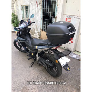Cốp sau GIVI E26N + baga MV lắp cho winner v1