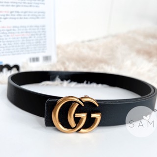 Thắt lưng GC full box hàng đẹp, thắt lưng váy bản 2.5cm có hộp ảnh thật mã CG02