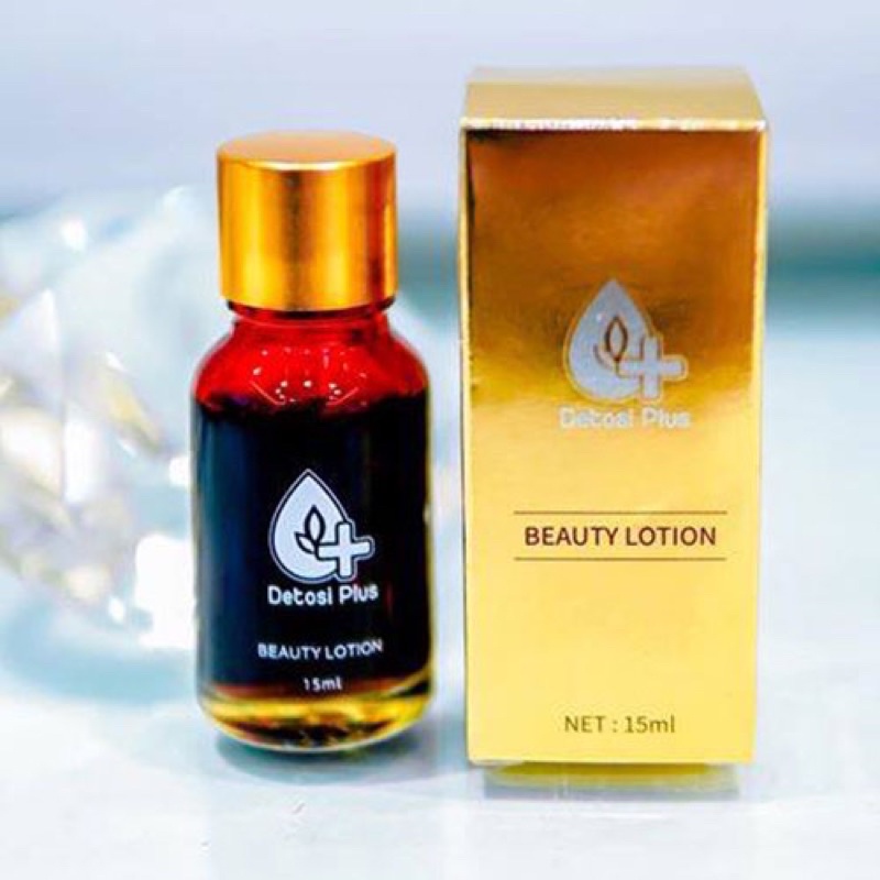 Thải độc tố cho da mặt Detosi Plus tái tạo làn da mới, giảm mụn ẩn mụn cám, se khít lỗ chân lông 15m