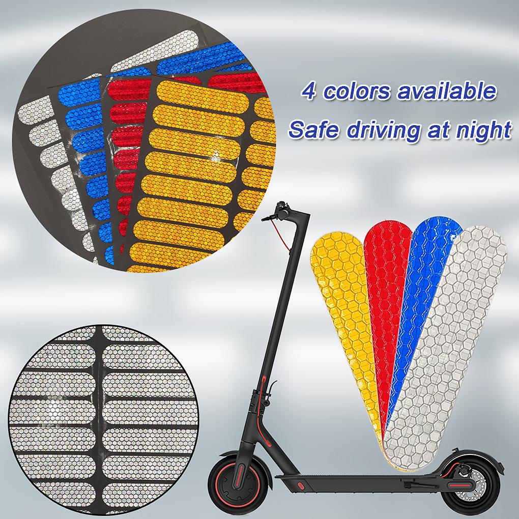 Miếng Dán Phản Quang Tự Dính Bằng PVC Chống Chịu Thời Tiết Cho Xe Scooter Điện