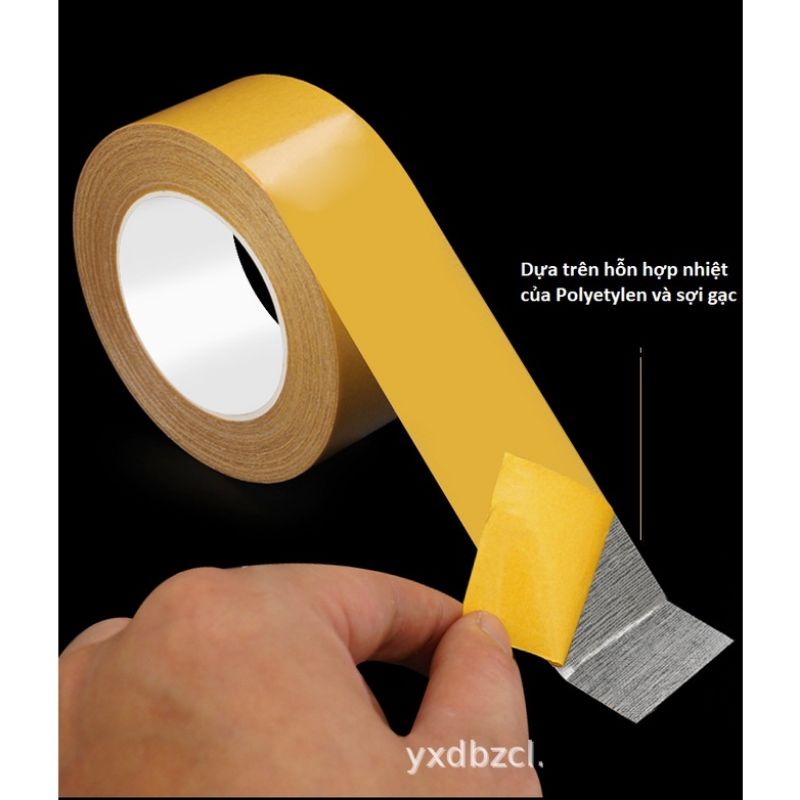 Băng Keo 2 Mặt Siêu Dính Cuộn 20M Tiện Dụng ( 20x6cm)
