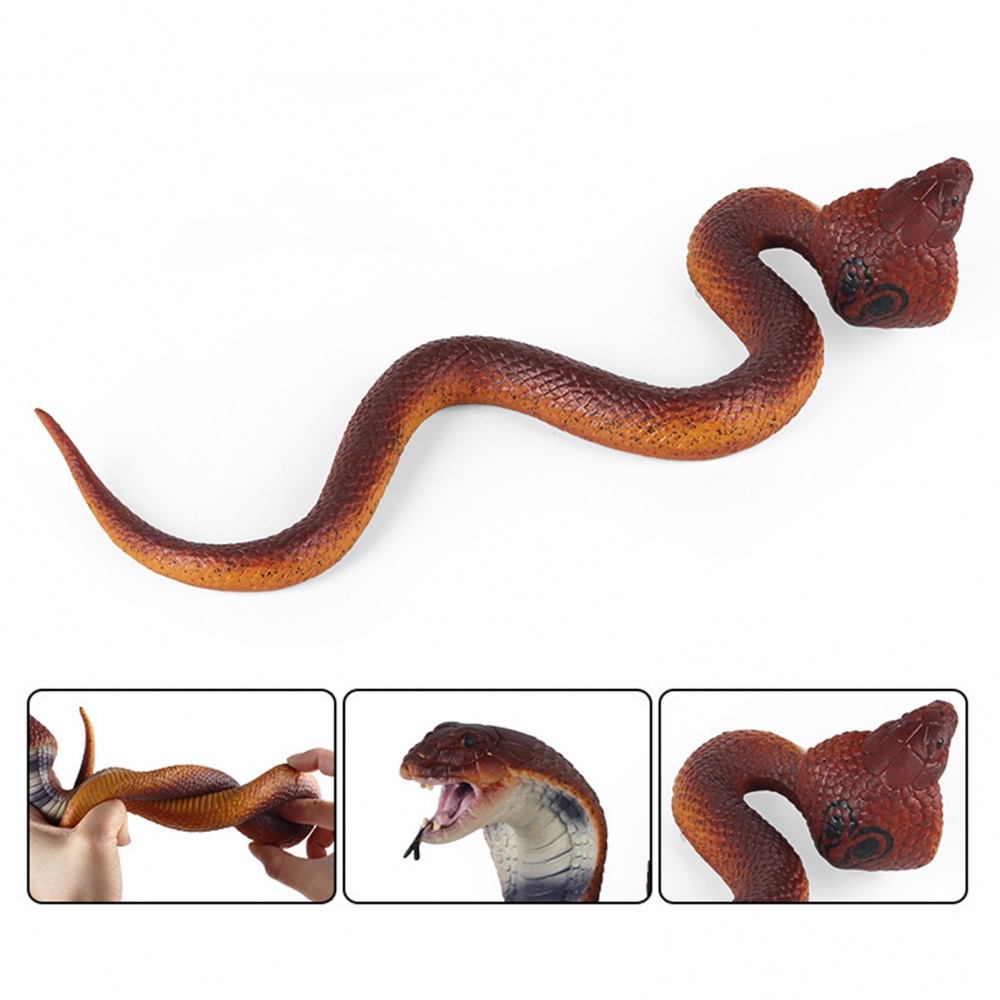 Đồ Chơi Mô Hình Rắn Hổ Mang Thú Vị Cho Halloween