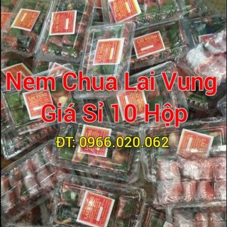 Combo10 hộp nem chua lai vung giá sỉ