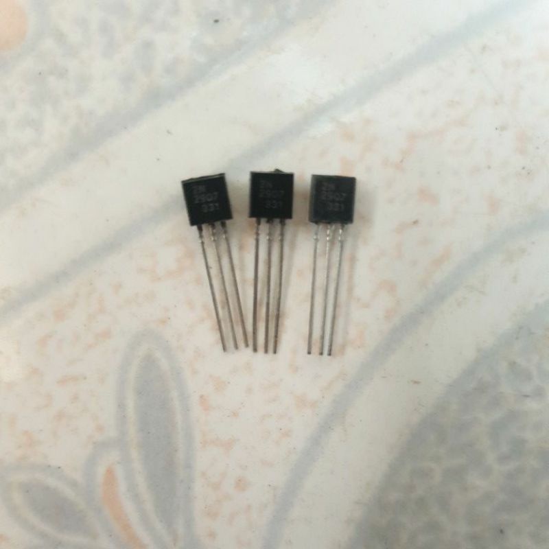 Transitor NPN, PNP chân cắm TO-92: 2N2222, 2N2907, 40V, 0.6A, gói 8 con.