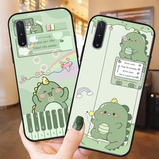 Ốp lưng điện thoại Samsung note 10 / ss note 10 plus / ss note 10+ khủng long xanh dino saur