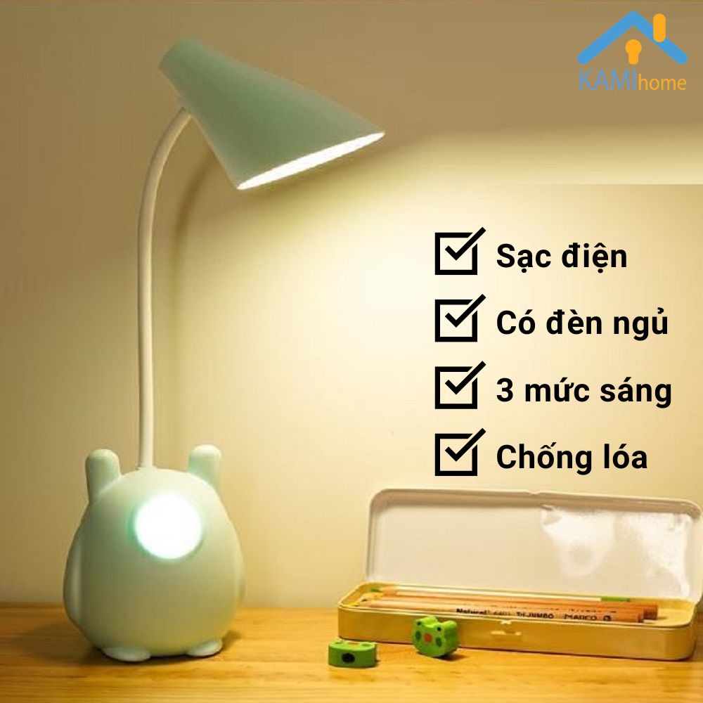 Đèn học để bàn tích điện Đọc sách kiêm Đèn ngủ mã TGX792.36019