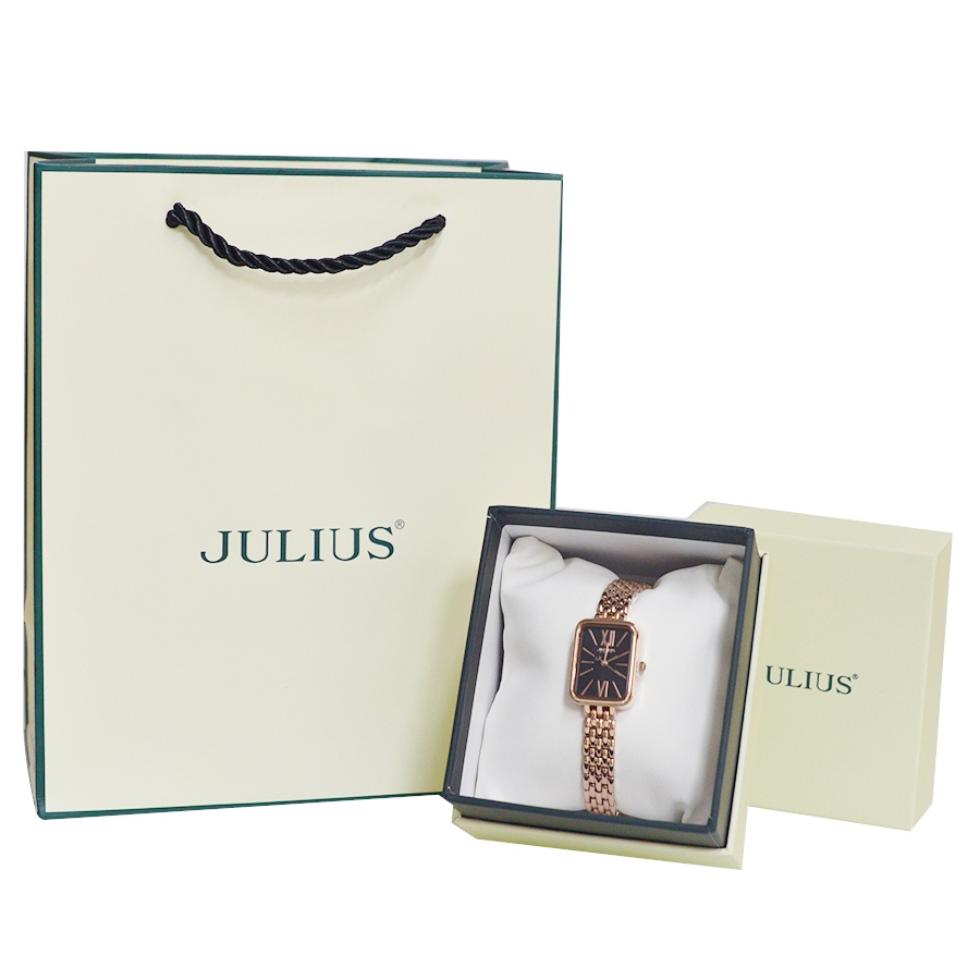 Đồng hồ nữ Julius JA-1350 dây thép