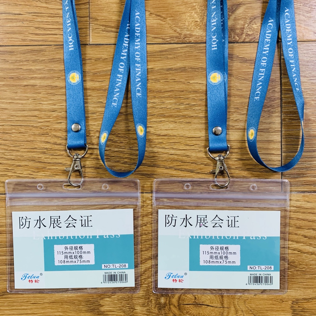 3 Bộ Dây Đeo Thẻ Sinh Viên Trường Học Viện Tài Chính