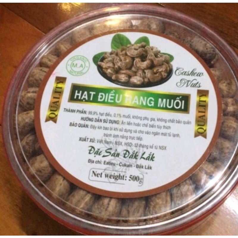 hạt điều rang muối( loại 1).500g
