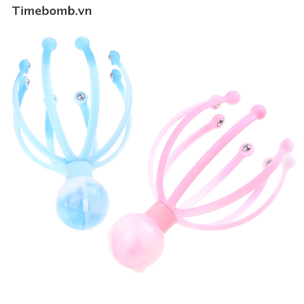 Dụng Cụ Mát Xa Đầu Giảm Căng Thẳng Hình Bạch Tuộc