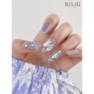 charm nail gắn móng tay chanel nail