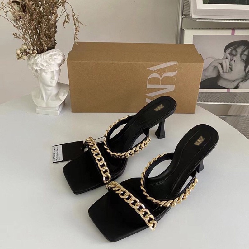 Giày zr xích cao gót  Nmine Store FULLBOX xịn xò