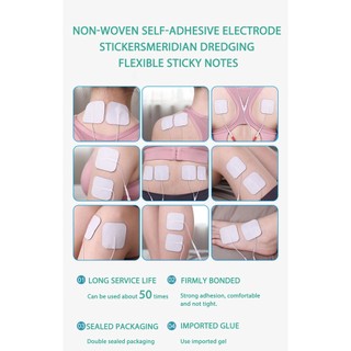 Set 10 / 20 Miếng Dán Điện Cực Cho Máy Massage Châm Cứu