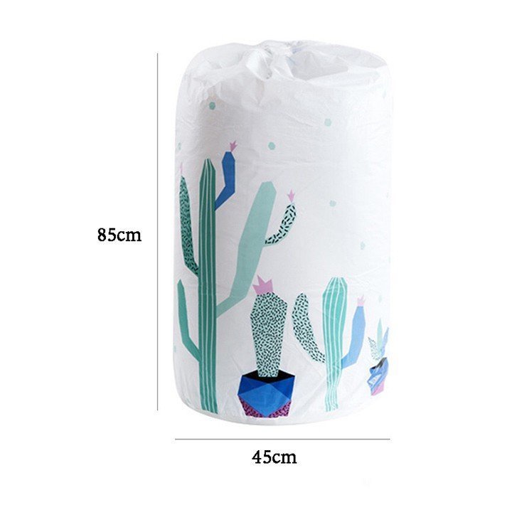Sỉ 27k-Giỏ đựng quần áo bằng vải cỡ lớn, túi đựng chăn màn đa năng washday
