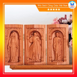 Bàn thờ Công Giáo mini - Mẫu B1 - Quà tặng Công Giáo cho gia đình, ông bà, người thân