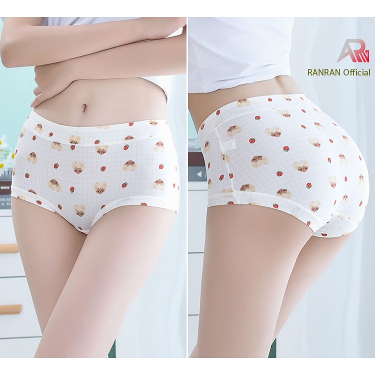 Quần Lót Su Bông Thú Cute Xinh Xắn May Lưng Cao