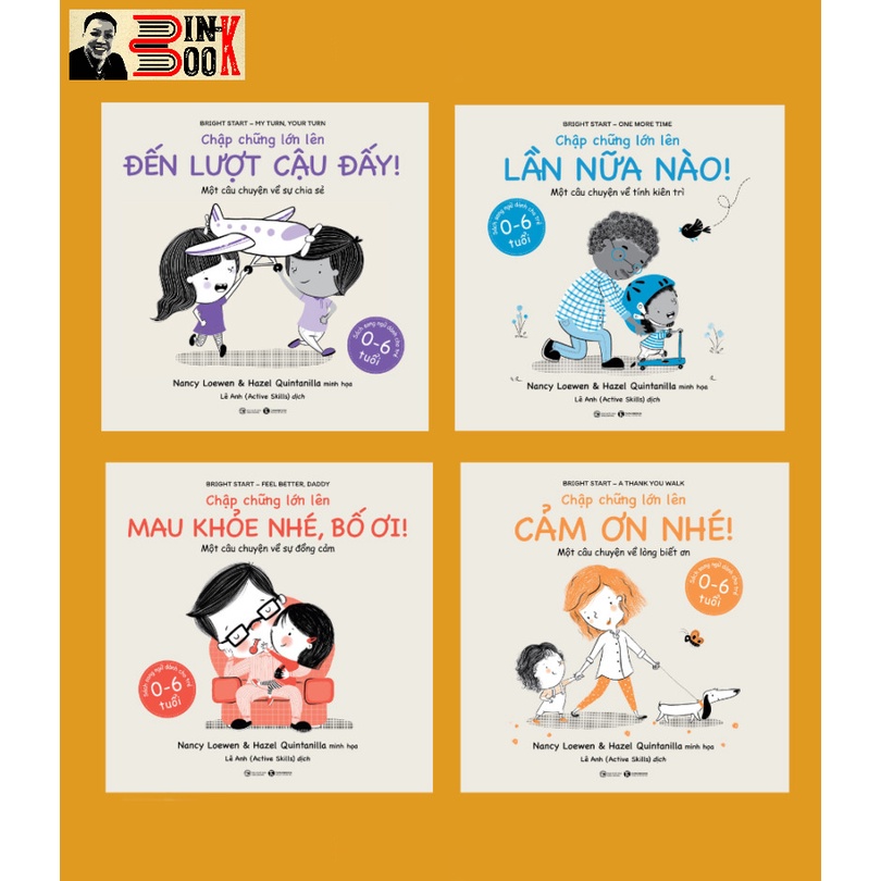 Sách - (Bộ 4 cuốn) Chập Chững Lớn Lên – Nancy Loewen và Hazel Quintanilla minh họa – Thái Hà – NXB Công Thương