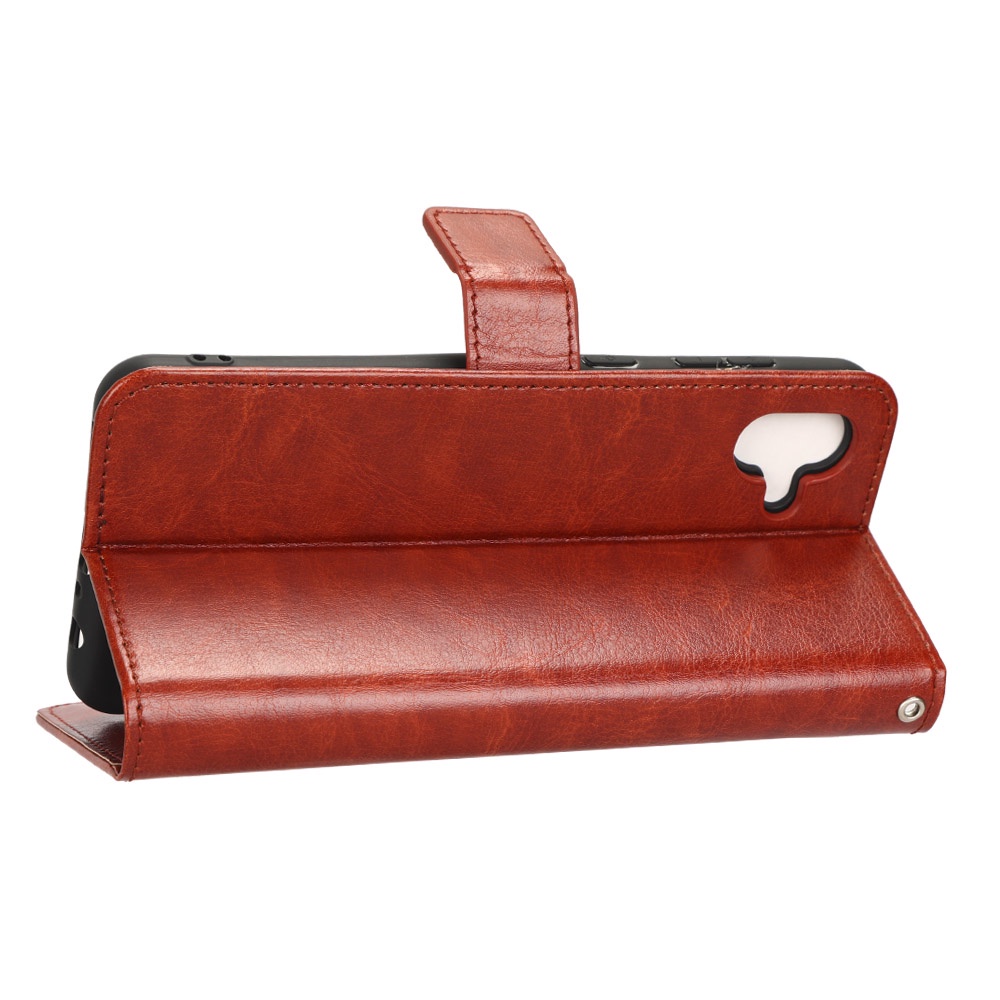 Bao Da PU Điện Thoại Nắp Lật Kèm Ngăn Đựng Thẻ Cho Samsung Galaxy A04 Galaxy A04 GalaxyA04 A04