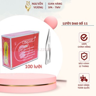 Dao Số 11, Hộp Dao Mổ KIATO Các số 11 Cao Cấp Hộp 100 Cái