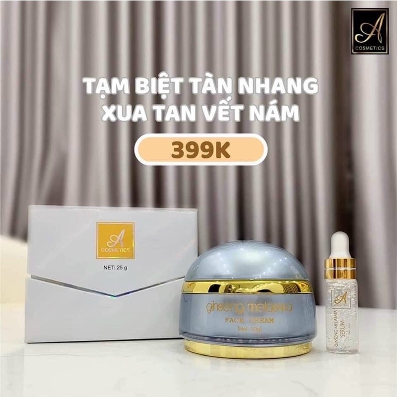 KEM FACE NÁM NHÂN SÂM CHỮ A