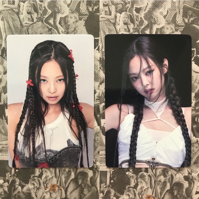 [Official+Toploader]Blackpink| Card Jennie YG Pre Order Album Born Pink