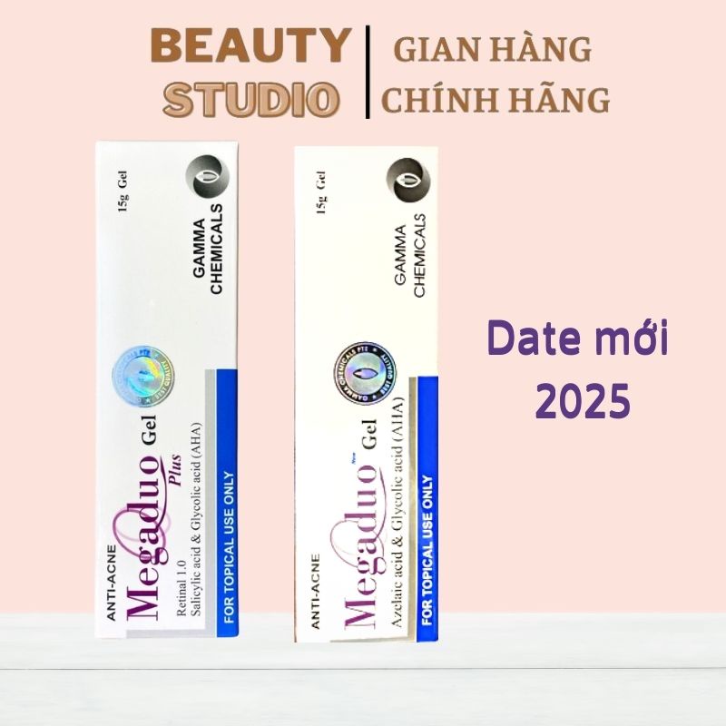 Gel Giảm Mụn Ẩn Và Thâm Gamma Megaduo Gel 15g