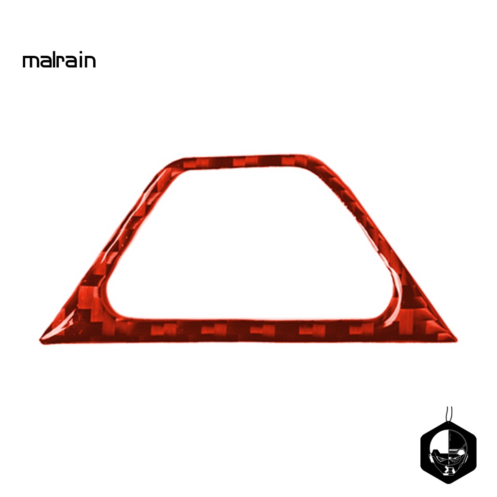 Ốp Viền Bảng Điều Khiển Đèn Bằng Sợi Carbon Chống Mòn