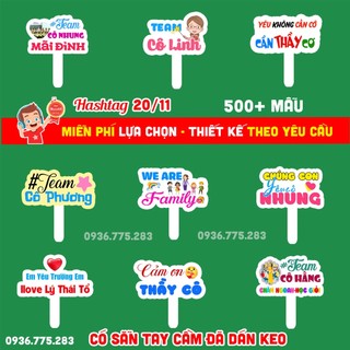 Hashtag 20/11 - miễn phí thiết kế theo yêu cầu