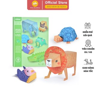 Giấy gấp Origami Thủ Công Các Con Vật và Máy Bay - MIDEER ORIGAMI PAPER