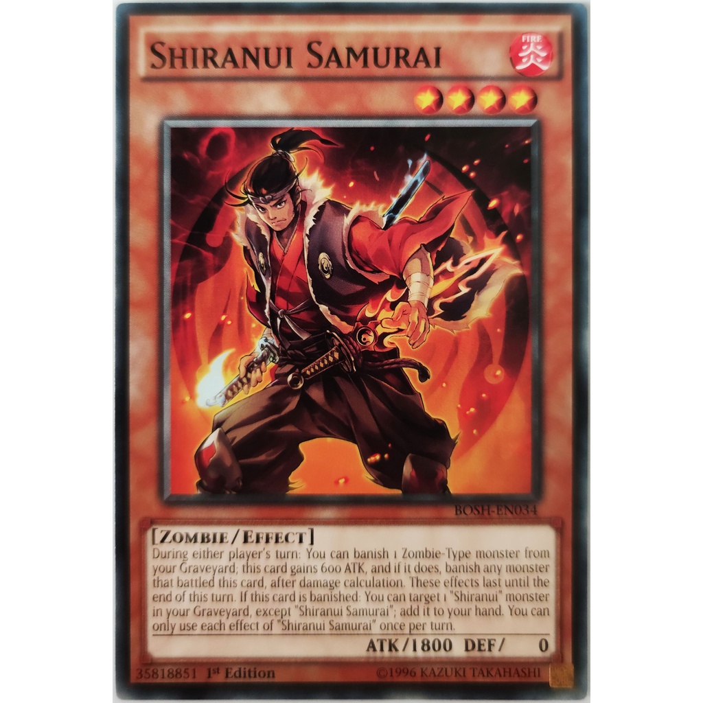 [Thẻ Yugioh] Shiranui Samurai |EN| Common