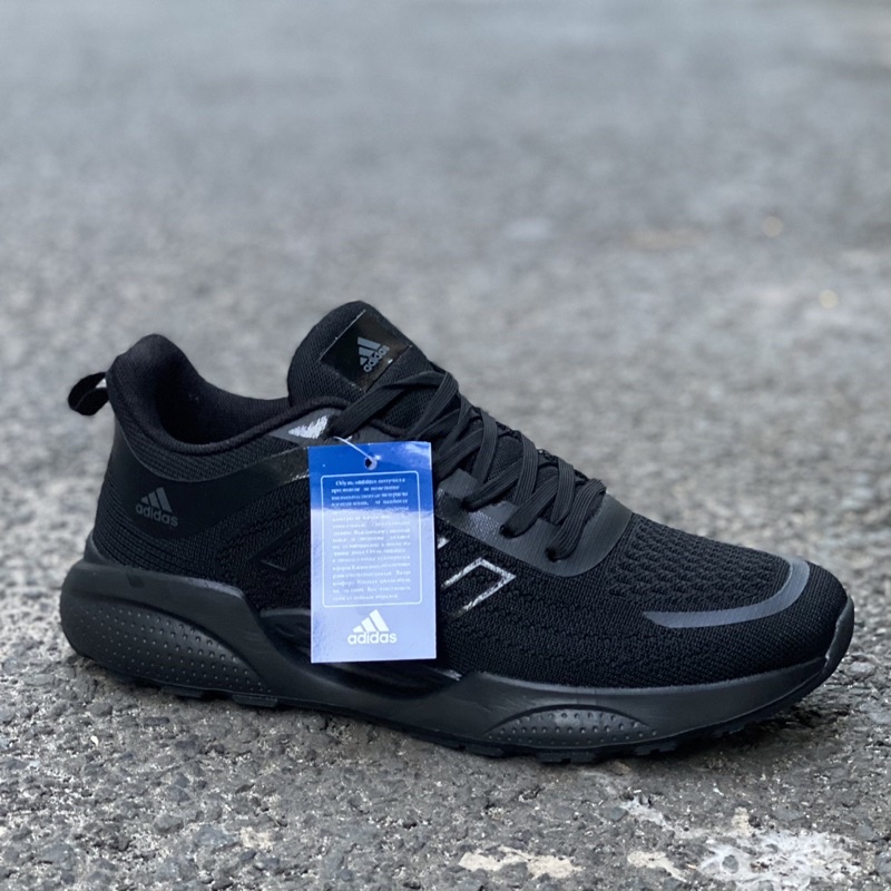 [fullbox,tặng vớ] Giày thể thao chạy bộ sneaker full đen nam