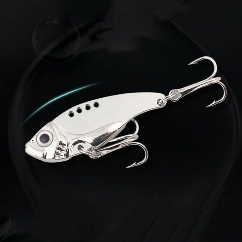 Mồi Câu Cá 3D 3.8g / 7g / 11g Mắt Kim Loại 4 Màu