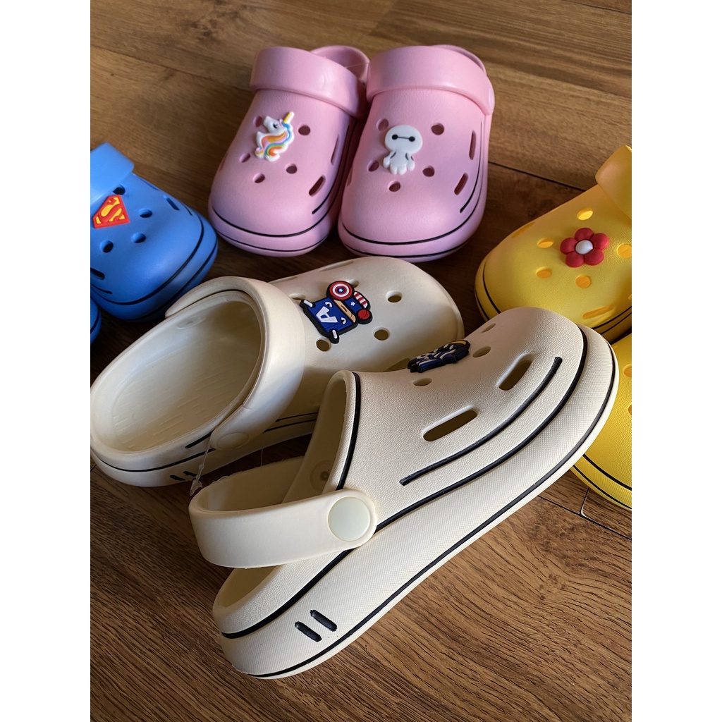 Dép sục eva siêu nhẹ chống trơn trượt cho bé