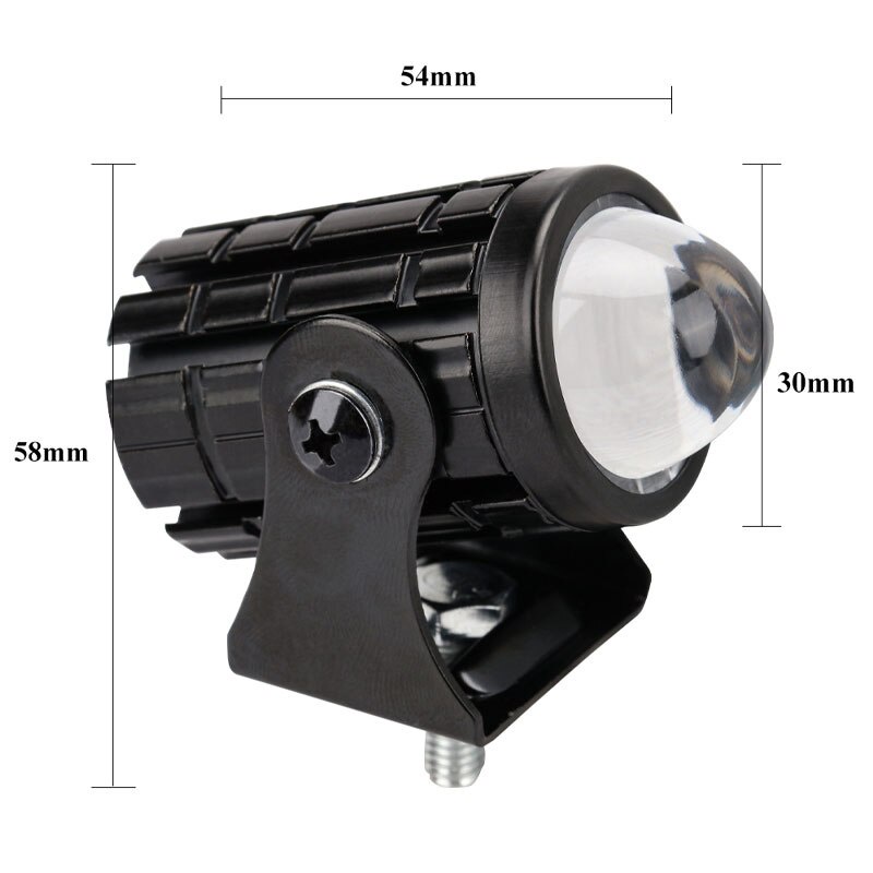 1 Đèn Pha LED Mini Cho Xe Máy