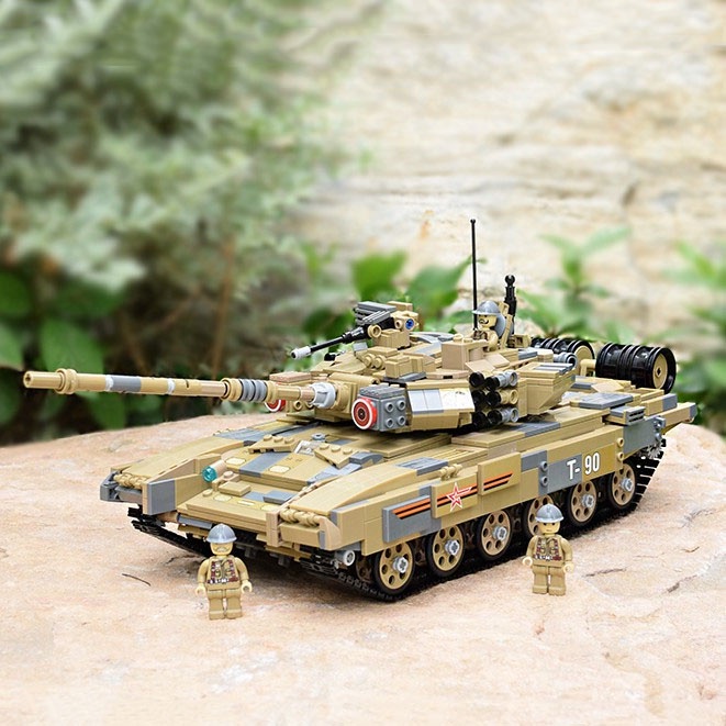 Đồ Chơi Mô Hình 3D Lắp Ráp CaDA Master Xe Tăng Chủ Lực T-90A C61003  1:35