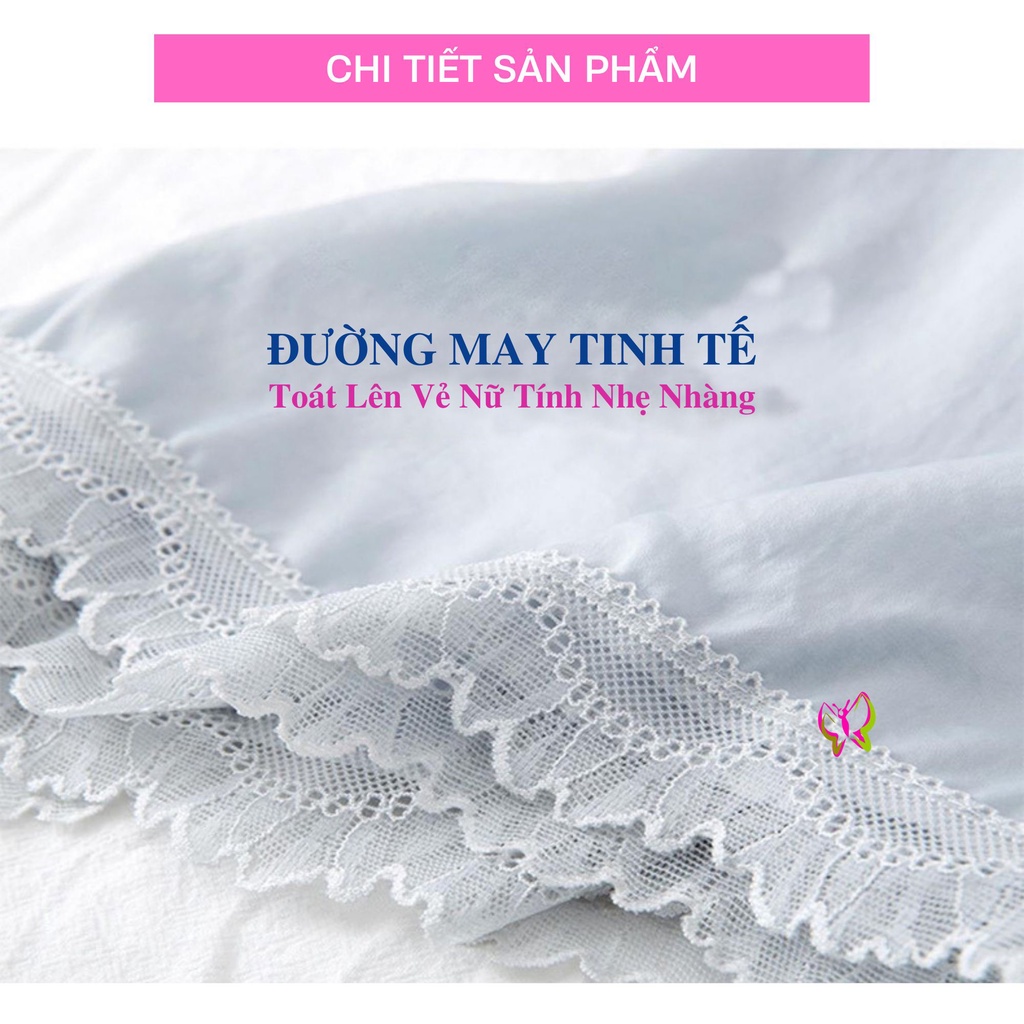 Bộ ngủ nữ hai dây dễ thương cao cấp, trẻ trung, thoải mái, thoát mát (MS 09033) Anna Shop