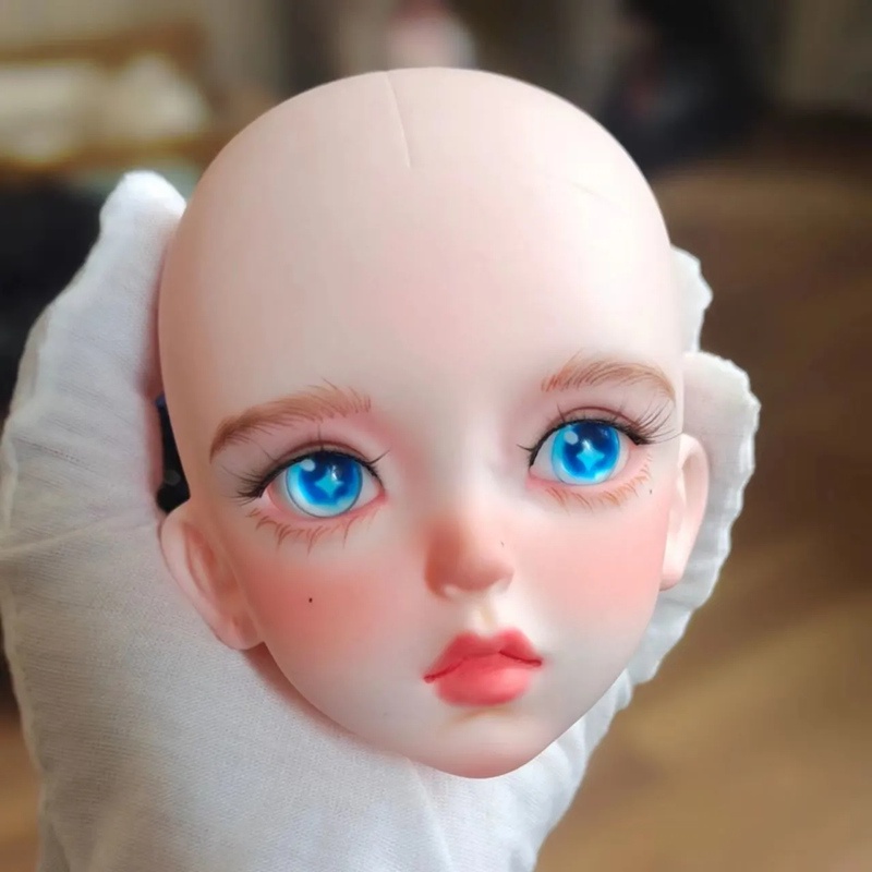 Đầu Trang Điểm Cho Búp Bê 1 / 3 bjd 60cm