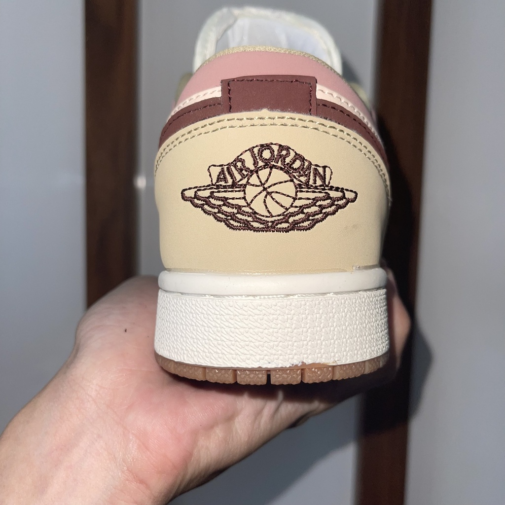 Giày Jordan 1 Low Milk Tea, JD Thấp Nâu Trà Sữa Bản Đẹp , Fullbox, Full Phụ Kiện