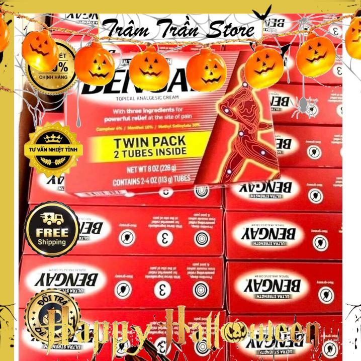 Dầu nóng Bengay Ultra Strength của Mỹ ( tách lẻ) - Siêu tiện lợi vừa thoa vừa có cây lăn xoa bóp