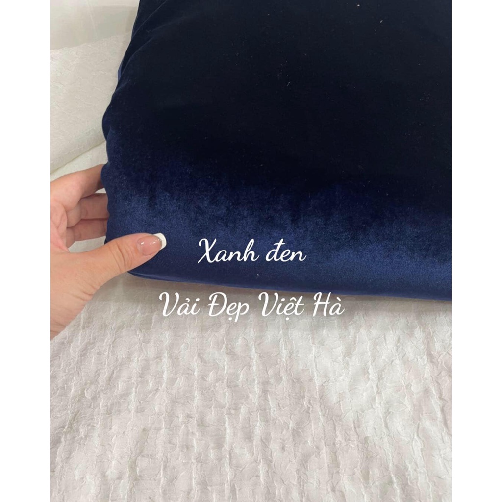 Vải Nhung  Cao Cấp HQ Hàng 7 Biên Sịn