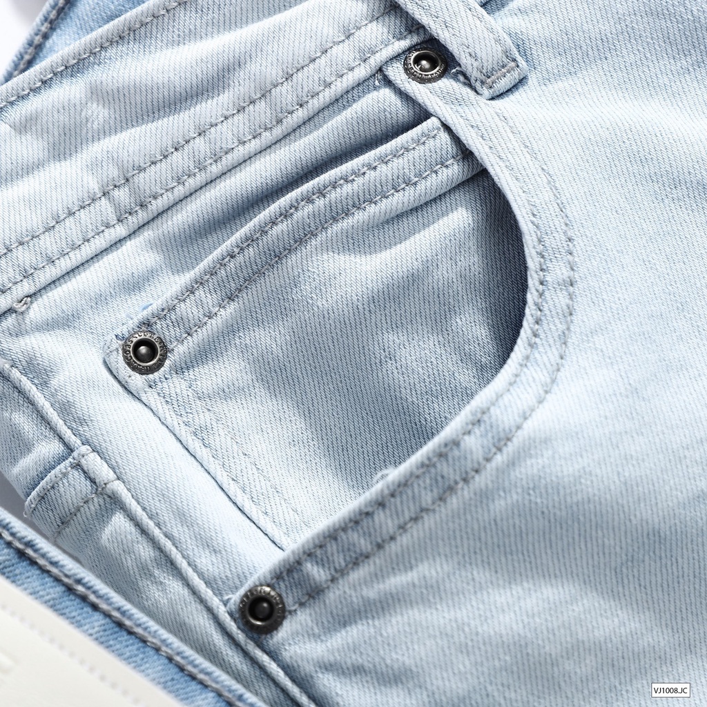 Quần jean dài nam màu wash xịn, quần bò nam,  thiết kế rách tua rua cá tính, bụi bặm