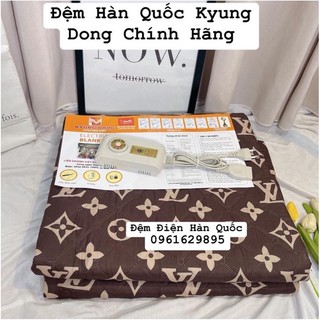 Chăn Điện Sưởi Ấm Cotton Chính Hãng Hàn Quốc