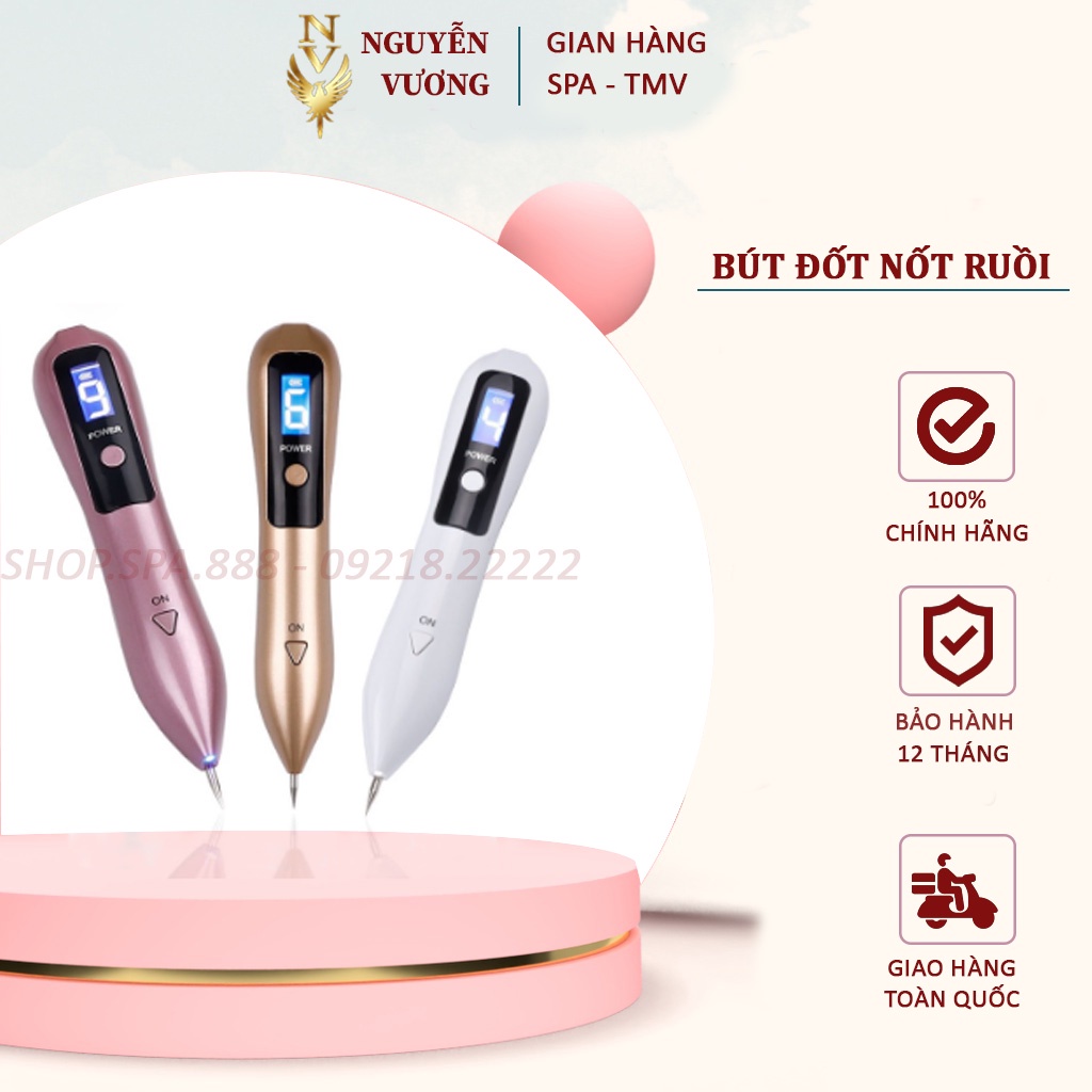 Máy Đốt Nốt Ruồi, Mụn Thịt 9 Cấp Độ Cao Cấp ,Máy Đốt Nốt Ruồi Mini ( Phun xăm và Spa )