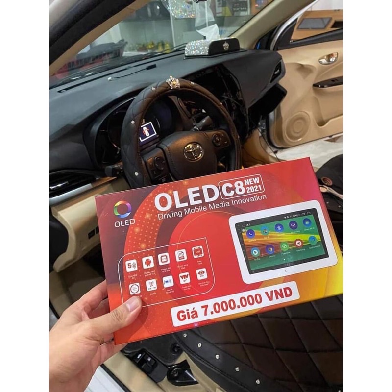Màn Hình DVD Android Ô Tô Oled C8 NEW 2022 Chính Hãng