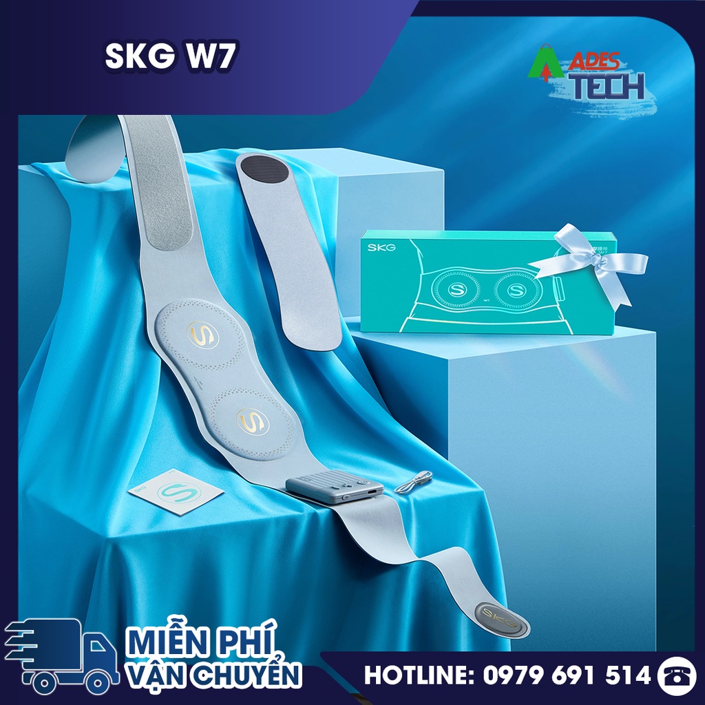 Đai massage lưng và bụng SKG W7 | KATA Technology- Bảo hành chính hãng