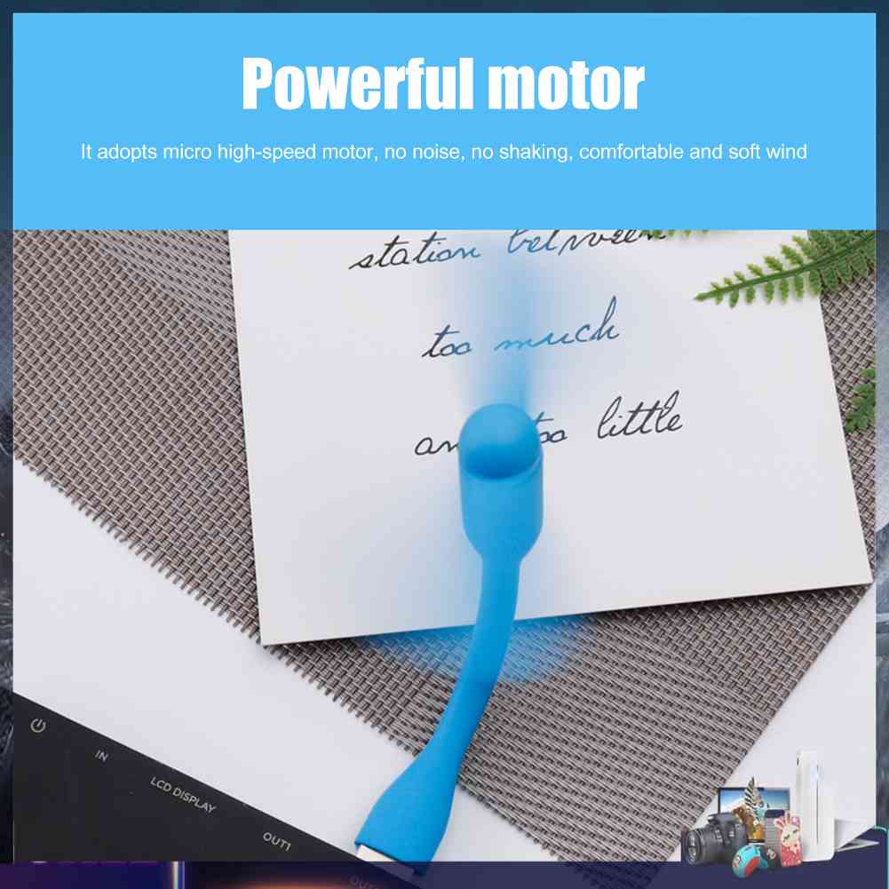 Quạt Mini Làm Mát Cổng Sạc USB Cho Điện Thoại / Notebook / Máy Tính