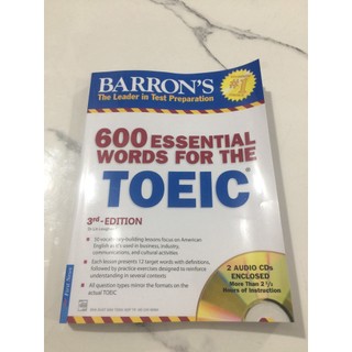 BARRON 600 ESSENTIAL WORDS FOR THE TOEIC